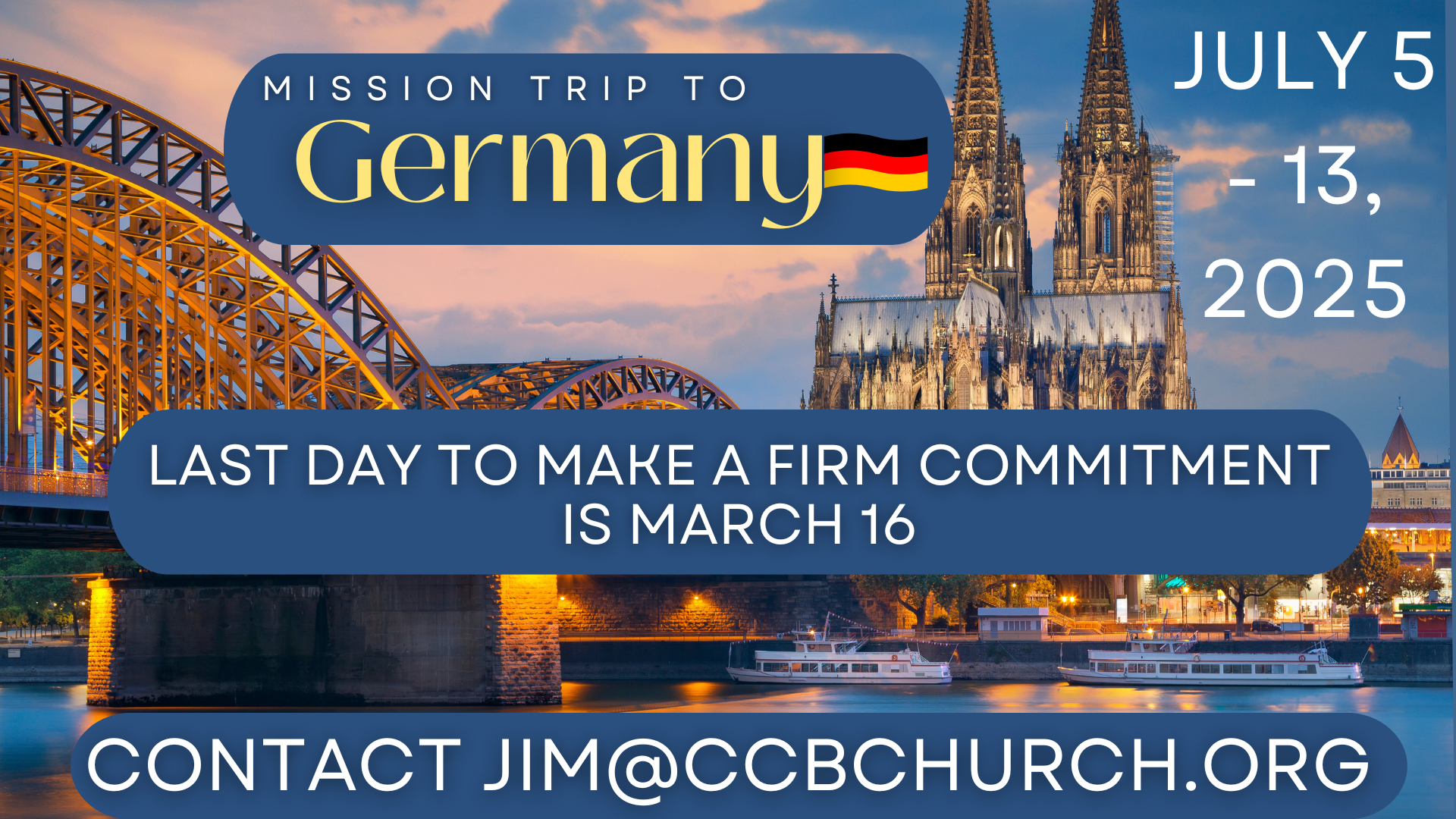 Germany Mission Trip