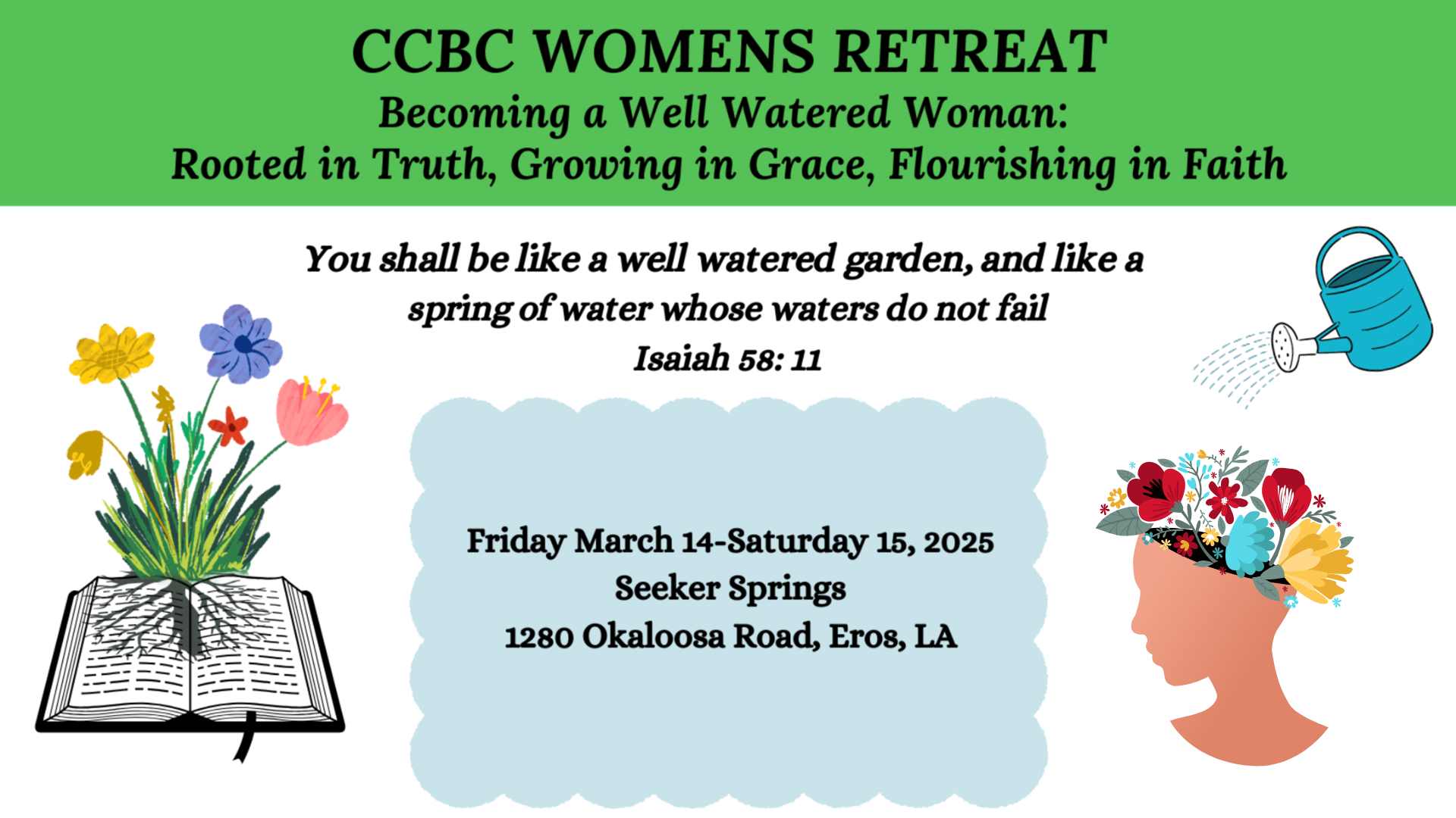 Women's Retreat March 2025